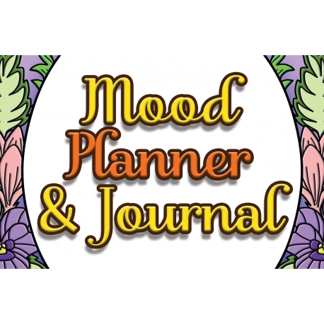 Mental Health & Mood Coloring Planner