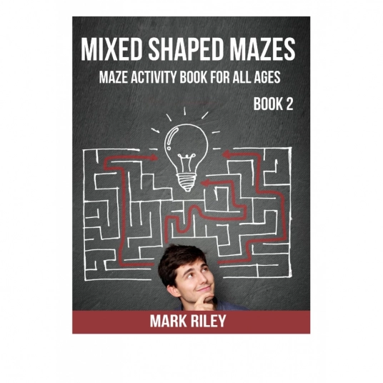 Mixed Shaped Mazes Book 2