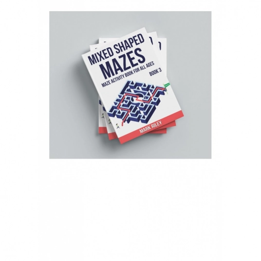 Mixed Shaped Mazes Book 3