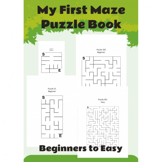 First Maze Puzzle Book