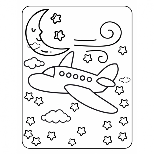Airplane Colouring Pages volume 1