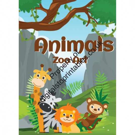 Animals1 colouring pages