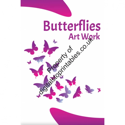 Butterflies1 colouring pages