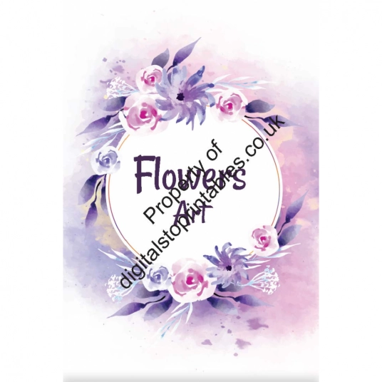 Flowers colouring pages