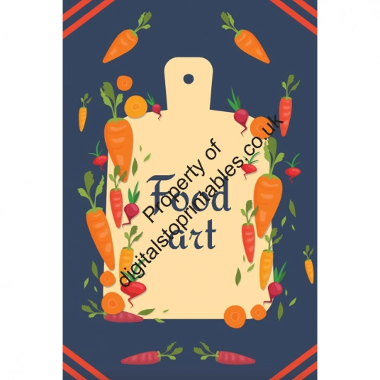 Food colouring pages