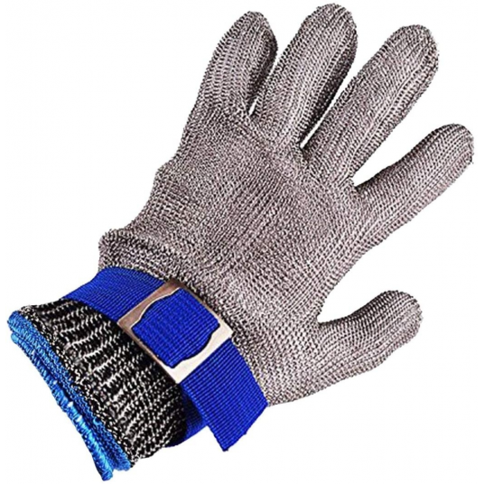 Cut Proof Glove Level 5 Resistant Metal Steel Mesh Gloves