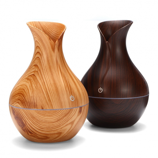 Essential Oil Diffuser and Air Purifier Wood Grain