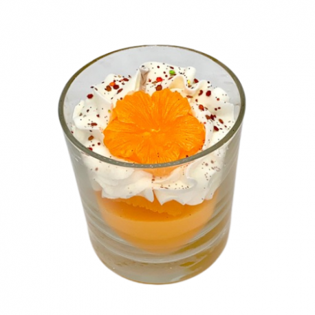 Honey Clementine Scented Handmade Candle