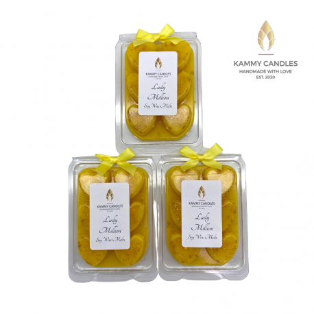 Lady Million Scented Soy Wax Melts (3pc)