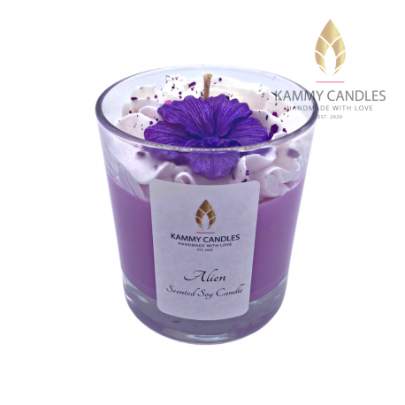 Alien Scented Handmade Candle