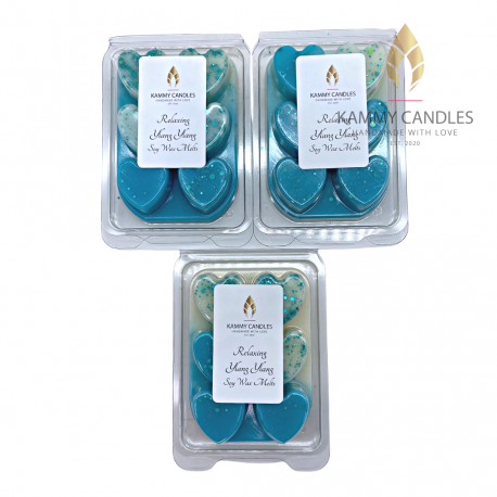 Relaxing Ylang Ylang Scented Soy Wax Melts (3pcs)