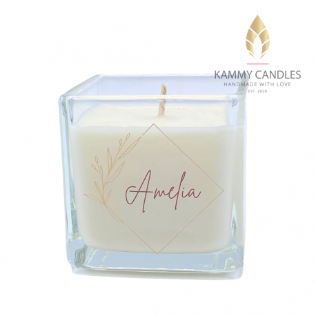 Personalised Name Soy Candle