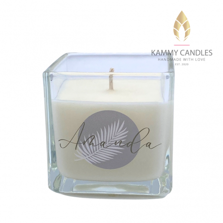 Personalised Name Soy Candle