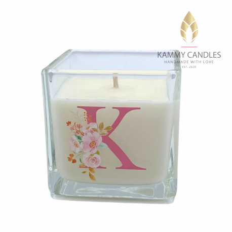Personalised Initial / Letter Soy Candle