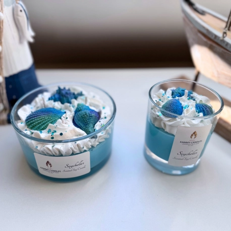 Seychelles Scented Decorative Handmade Candles