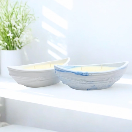 Boat Scented Candle Handmade By Kammy Candles Good Girl, Honey Clementine, Seychelles, Fresh Linen, On The Beach, Coconut & Shea