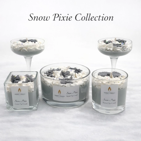 Snow Pixie Scented Soy Candle Collection