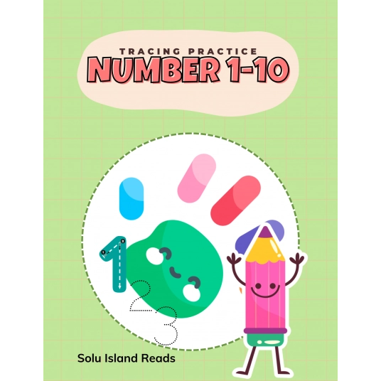 Finger Fun Numbers Tracing 1-10 - Digital Version