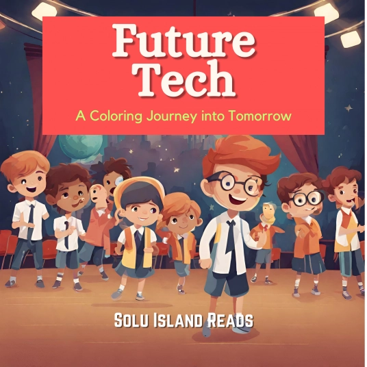 Future Technology Colouring Book (Digital Version)