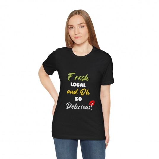 Fresh Unisex Jersey Short Sleeve Tee