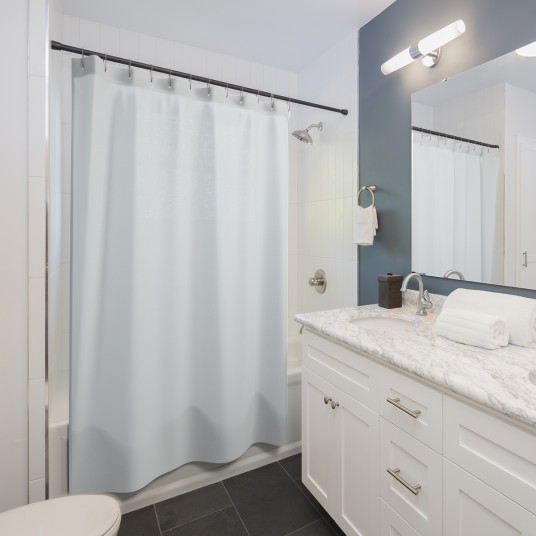 Alice Blue Shower Curtains