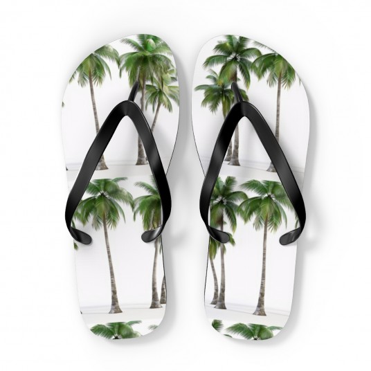 Palm Tree flip flops