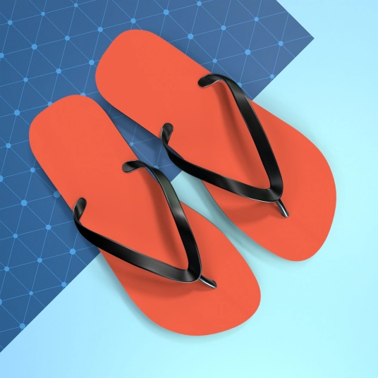 Tomato flip flops