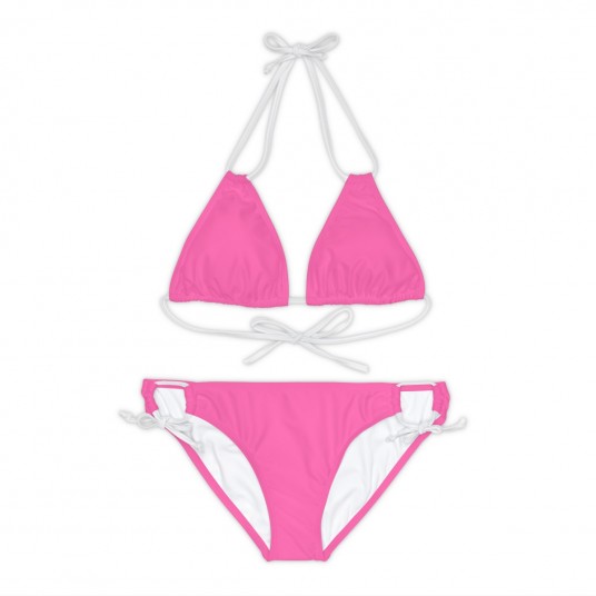 Hot Pink Coral Bikinis