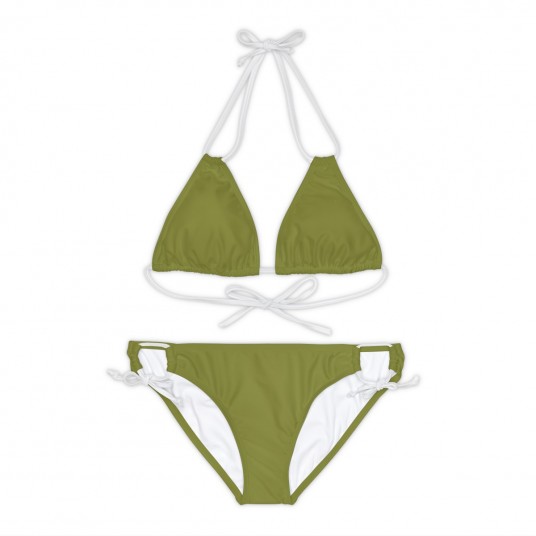 Olive Green bikinis