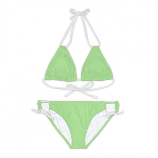 Lime Green bikinis