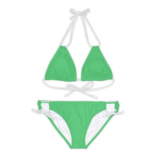 Emerald Green Coral bikinis
