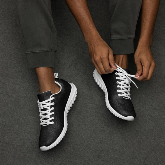 Modern Black Men’s athletic shoes