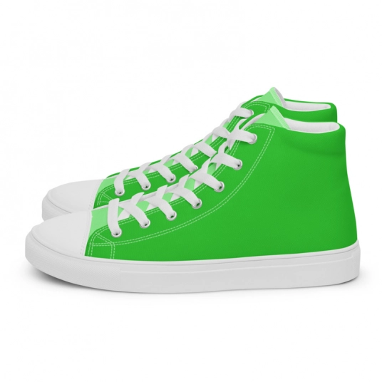 Lush Lagoon Women’s high top canvas shoes