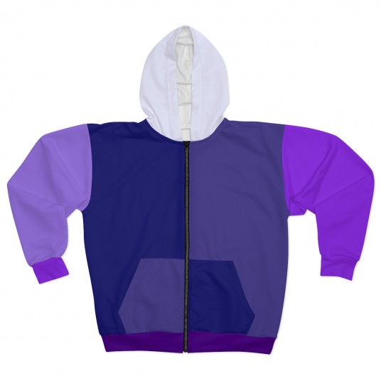 Moonlit Sky Zip Hoodie  AOP 