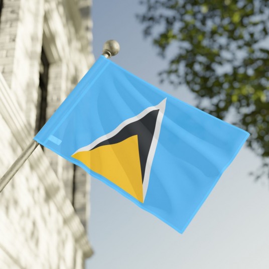 St Lucian Flag
