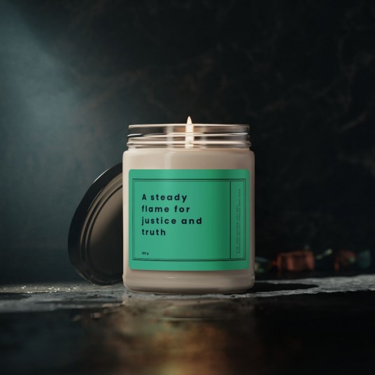 Justice Scented Soy Candle  9oz