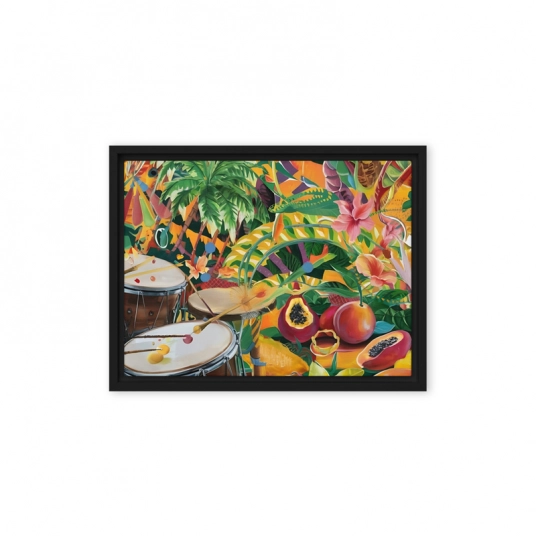 Fruit Bonanza Framed canvas
