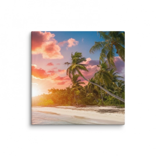 Blissful Sunset Canvas
