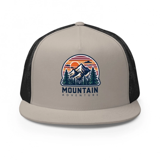 Mountain Adventure Trucker Cap