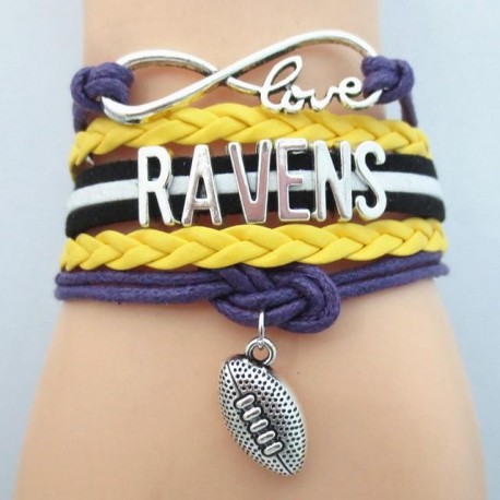 Baltimore Ravens Bracelet  Clearance