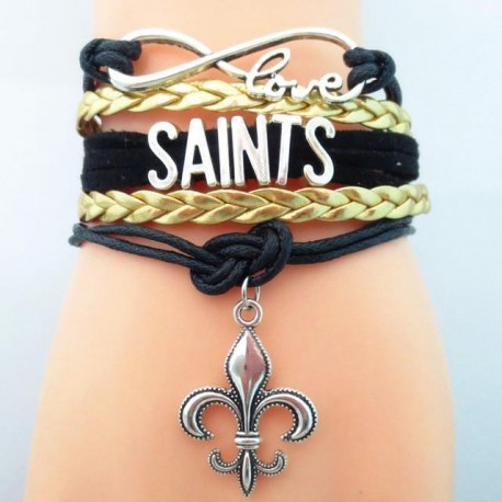 New Orleans Saints Bracelet