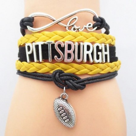 Pittsburgh Steelers Bracelet  Clearance