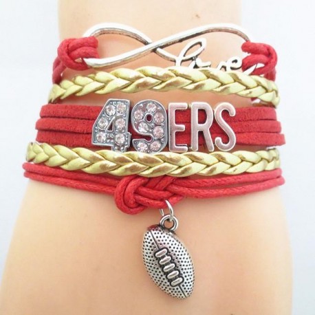 San Francisco 49ers Bracelet  Clearance