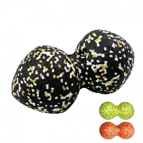 EPP Peanut Massage Ball Fitness Roller Double Fascia Lacrosse Gym Home Relaxing Exercise Deep Tissue Massage Equipment|Accessori