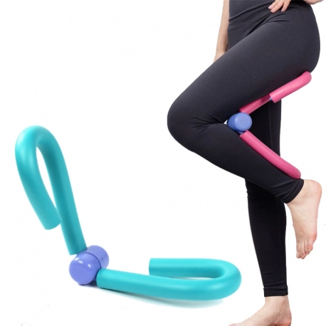 PVC Leg Thigh Muscle Exerciser Arm Waist Workout Machine Gym Sports Inner leg Training Fitness Equipment Portable|Yoga Circles|