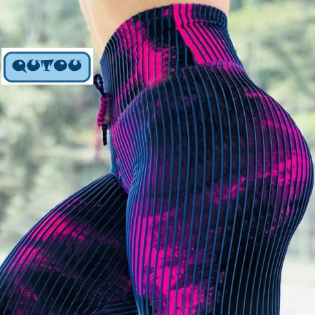 New Scrunch Butt Yoga Leggings Push Up Skinny Slim Pencil Pants Fitness Print Floral Running Sportswear Casual Trousers|Yoga Pan