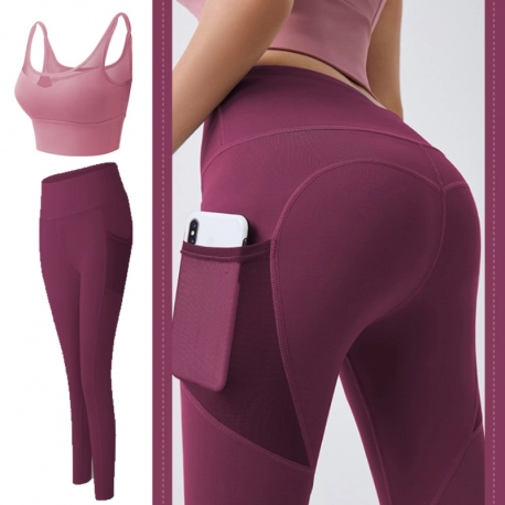 Yoga Pants Women with Pocket Plus Size Leggings Sport Girl Gym Leggings Women Tummy Control Jogging Tights Female Fitness pants|