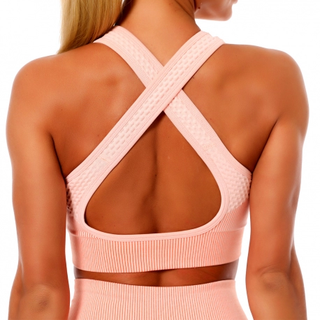 2021 New Fashion Gym Slim Sexy Breathable Bra Yoga Vest Fitness Sports Wear Tops For Women