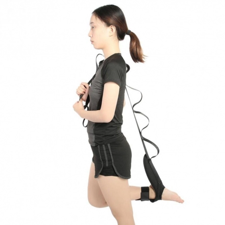 148/114cm Leg Ankle Brace Support Training Stretching Belt Stroke Hemiplegia Rehabilitation Strap Correction Braces Yoga Belt|Yo