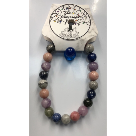 JASPER MIX BEADED BRACELET